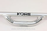 Kore Torsion Bar: Riser DH MTB Handlebar, 25.4mm, Silver, 1990's