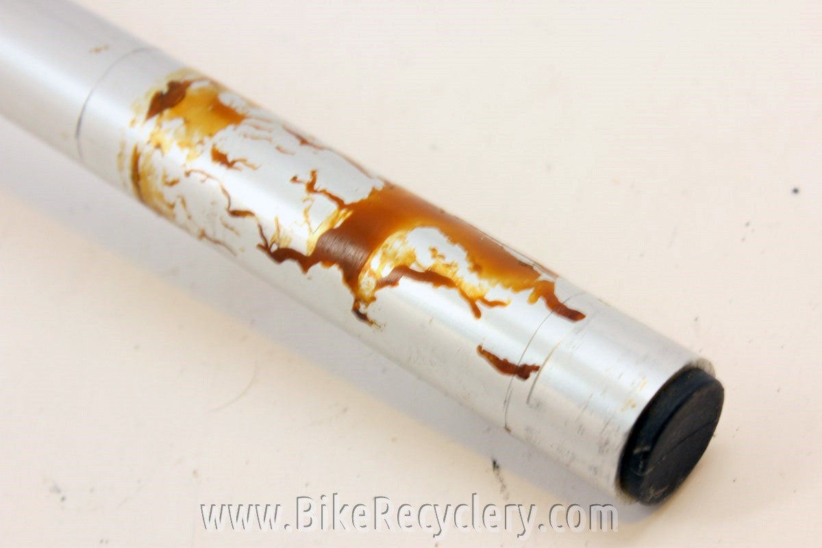 Kore Torsion Bar: Riser DH MTB Handlebar, 25.4mm, Silver, 1990's