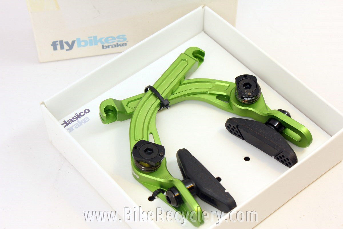 NEW Fly Bikes Clasico U-Brake: BMX, Green Anodized
