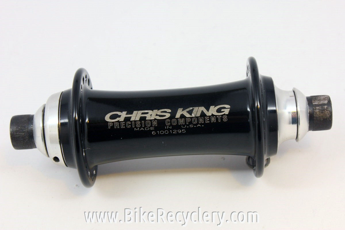 NEW Sun Ringle Dirty Flea Front Hub: Disc, 24H, Black