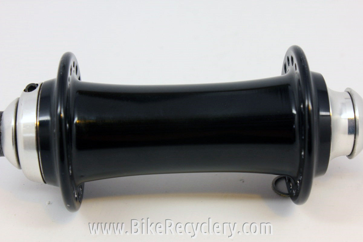 NEW Sun Ringle Dirty Flea Front Hub: Disc, 24H, Black