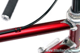 1980's Colnago Super Steel Road Bike: 56cm - Saronni Red - Chrome Lugs - Panto Super Record Gruppo (EXC+ Preserved Original Paint/Decals)