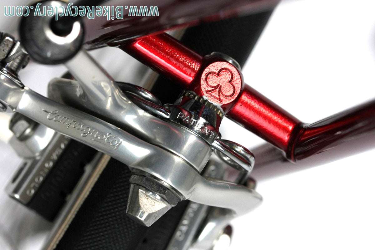 1980's Colnago Super Steel Road Bike: 56cm - Saronni Red - Chrome Lugs - Panto Super Record Gruppo (EXC+ Preserved Original Paint/Decals)