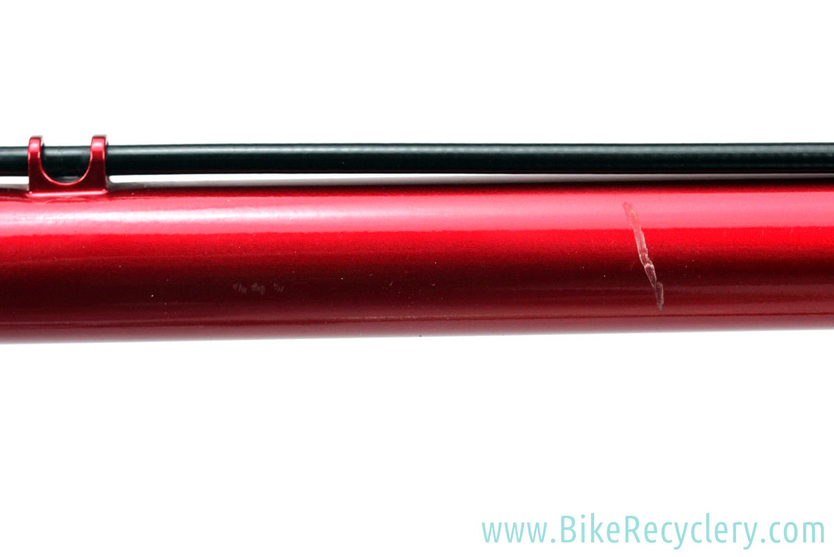 1980's Colnago Super Steel Road Bike: 56cm - Saronni Red - Chrome Lugs - Panto Super Record Gruppo (EXC+ Preserved Original Paint/Decals)