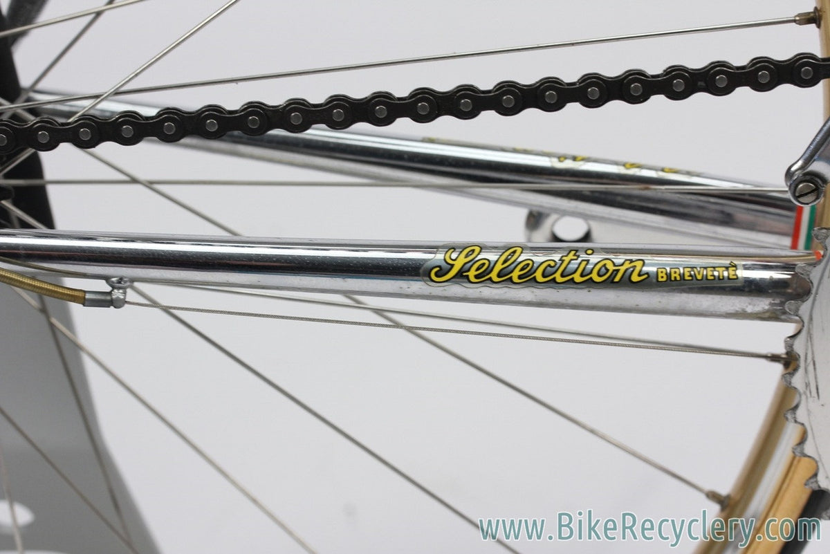 1978 Pogliaghi Italcorse Road Bike: ORIGINAL PAINT - 56cm - Campagnolo Nuovo Record - Fully Chromed Stays/Fork  (Original Show Bike Condition)
