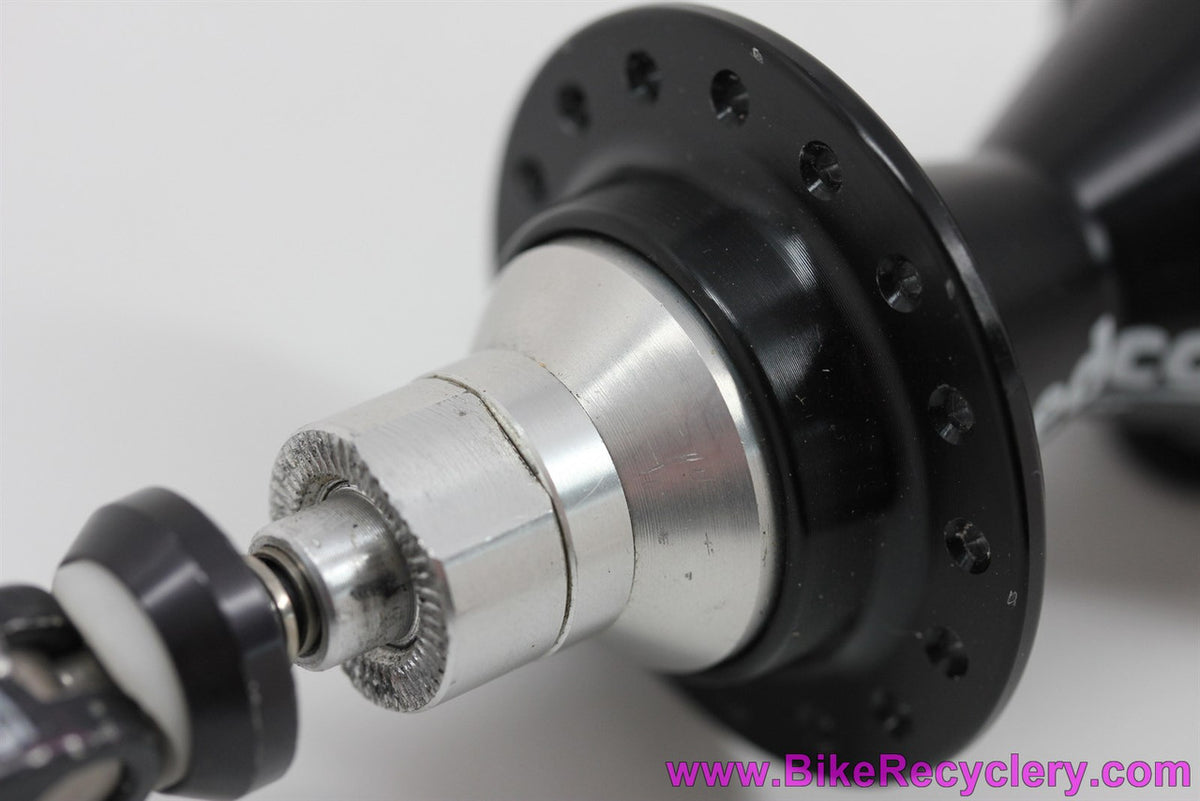 Edco Racer Rear Hub & QR Skewer: 32H x 8/9/10sp - 135mm - Black (Near Mint, Take-off?)