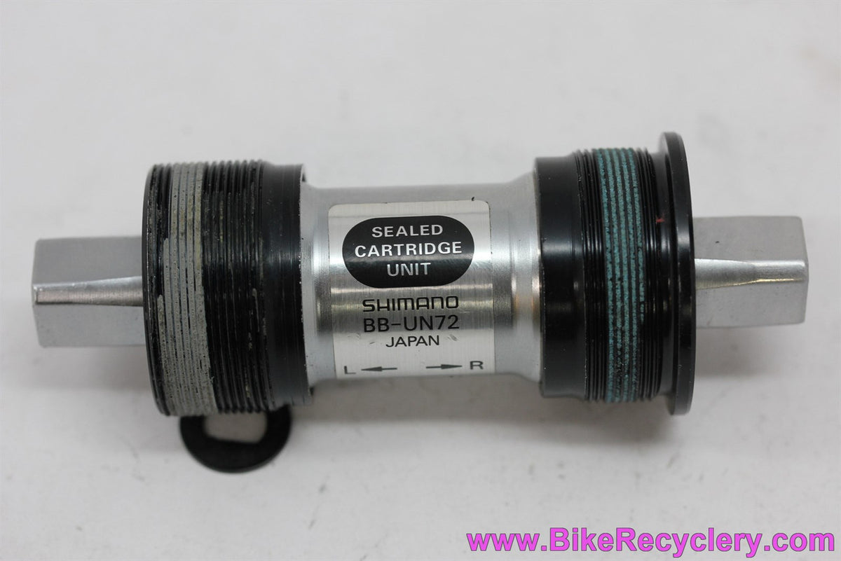 NOS Shimano XT/Ultegra BB-UN72 Square Taper Bottom Bracket: 107 x 70mm Italian