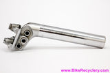 1950's STEEL Campagnolo Gran Sport Seatpost: 25.0mm - 2nd Year 1957 - Chrome - RARE