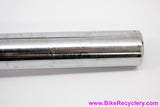1950's STEEL Campagnolo Gran Sport Seatpost: 25.0mm - 2nd Year 1957 - Chrome - RARE
