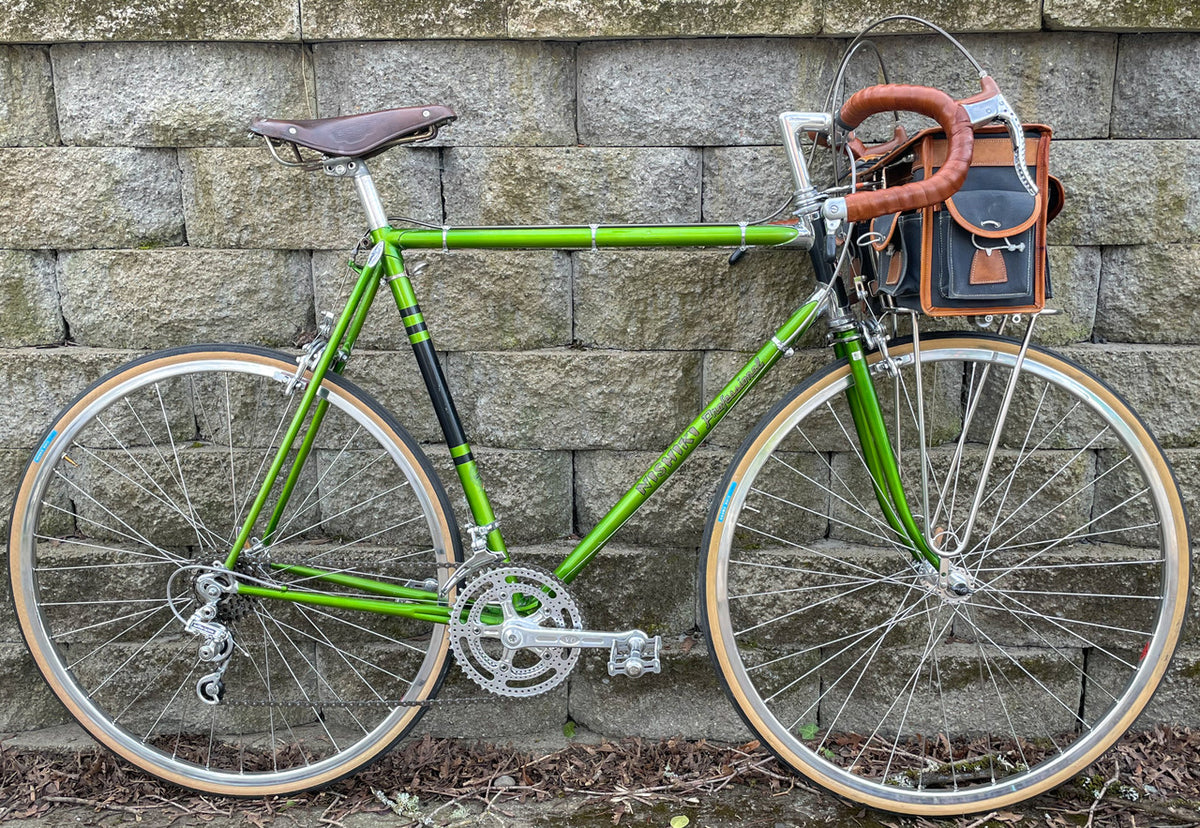 1972 Nishiki Professional Randonneur Conversion: 58cm - Unrestored - Chrome Lugs - Drillium - Cyclone GT - Mafac - Prior - Belt - Simplex - VO