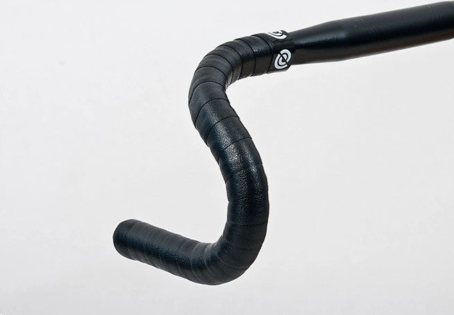 (Ambrosio) Bike Ribbon Professional Bar Tape: Faux Leather - Black