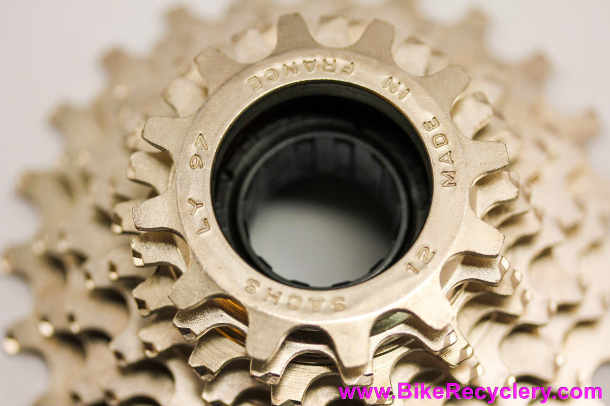 NIB/NOS Sachs ARIS 8 Speed Freewheel: 12-24t - LY-97 Maillard - Gold/Champagne