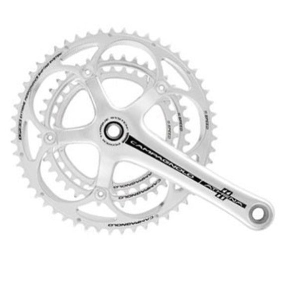 Campagnolo Athena Silver Triple Crankset: 172.5mm - 11 Speed - 52/39/30 - Power Torque (NEW)