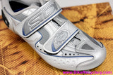 Sidi Spark Carbon Women's Road Shoes: Size 38 1/2" - Grey/White/Blue (NEW)