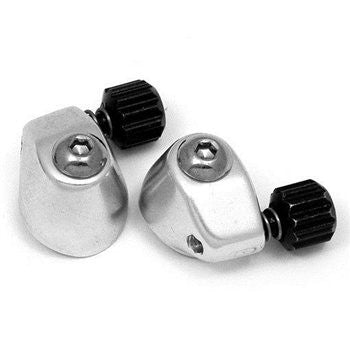NIB/NOS Campagnolo Record Braze on Ergo Downtube Adjusters / Adapters: Alloy (pair)