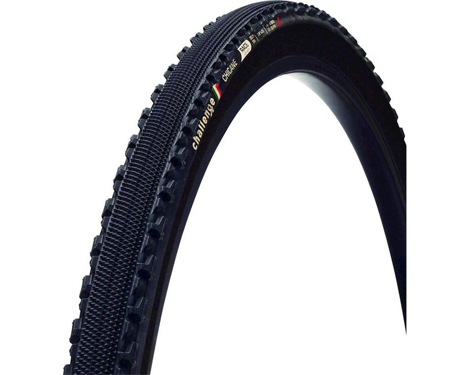 Challenge Chicane Race 700c x 33mm Cyclocross Tires: 120tpi - Clincher - Folding - Black (Pair, NEW)