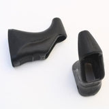 Dia-Compe 204 / Dura Ace Bl-7400 Non-Aero Brake Lever Hoods: Black (Pair, NEW)