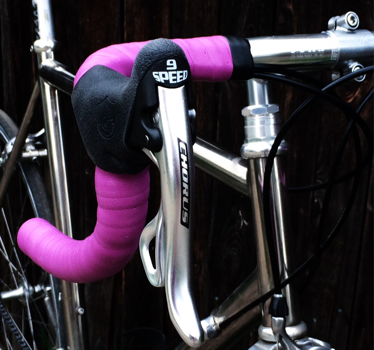 NOS/NIB PURPLE Ambrosio Bike Ribbon Professional Bar Tape: Perforated Faux Leather