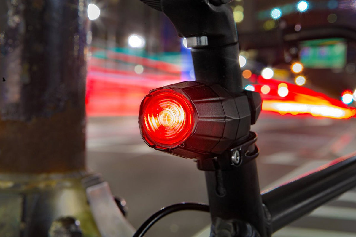 Fortified Afterburner Boost Rear Bike Taillight! Theft-Proof Lock On - 60 Lumens