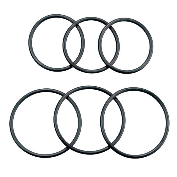 Garmin Quarter Turn Bike Mount Replacement Rubber Bands: Three Small + Three Large - Stem/Handlebars/Seatpost - Edge & Varia