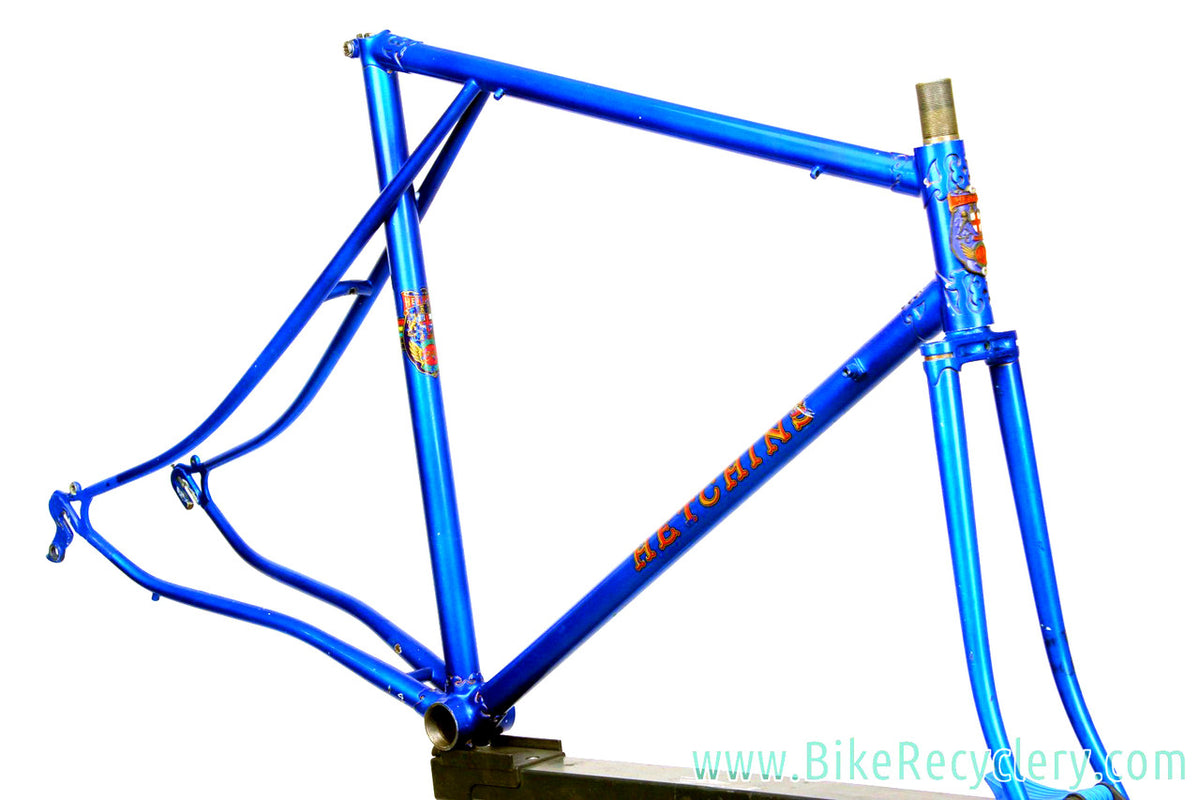 Hetchins Magnum Bogus Hellenic Curly Stay Frame & Fork: 1950 Phase 1 Opus Lugs & Bi-plane Crown - 56cm - Built by Harry Butler