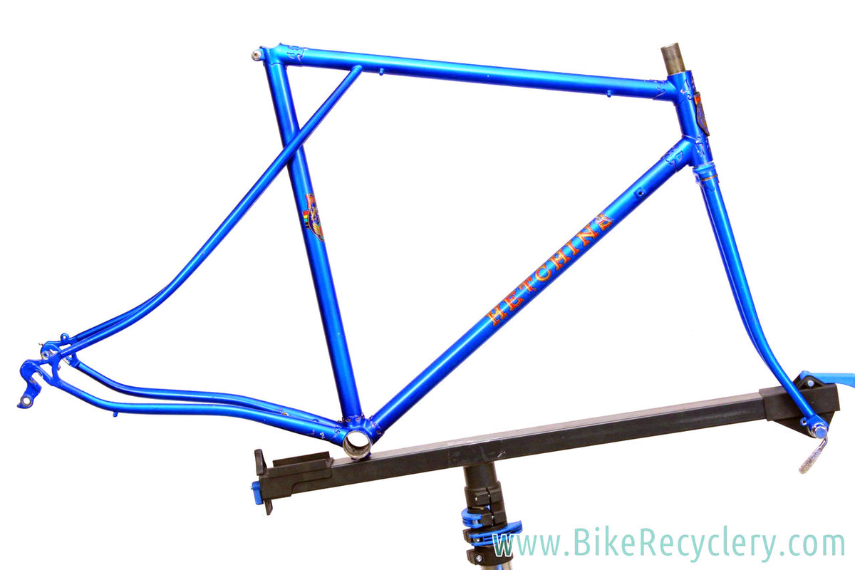 Hetchins Magnum Bogus Hellenic Curly Stay Frame & Fork: 1950 Phase 1 Opus Lugs & Bi-plane Crown - 56cm - Built by Harry Butler