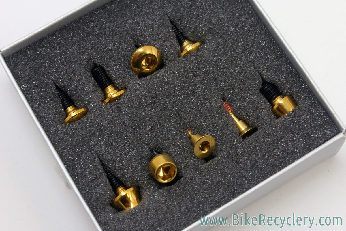 NIB/NOS Shimano Yumeya Dura Ace 7900 Kit: Gold / Ti Hardware - CH/RD/FD/BR/Cable - RARE