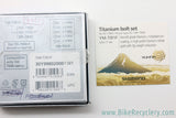 NIB/NOS Shimano Yumeya Dura Ace 7900 Kit: Gold / Ti Hardware - CH/RD/FD/BR/Cable - RARE