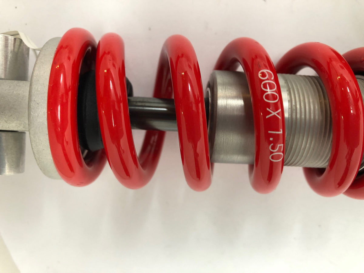 NOS Rockshox Deluxe Rear Coil Shock: RED Spring w/ Red/Yellow Decal - 6.5" x 1.5" 600lb