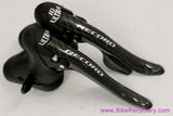 Campagnolo Record Carbon Ti 10 Speed ErgoPower Shifters: Triple/Double (EXC+)