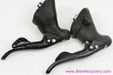 Campagnolo Record Carbon Ti 10 Speed ErgoPower Shifters: Triple/Double (EXC+)