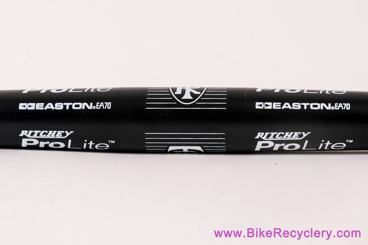 NOS Ritchey ProLite Handlebar: EA70 - Black Ano - 580mm x 25.4mm - 140g - 9D(?)