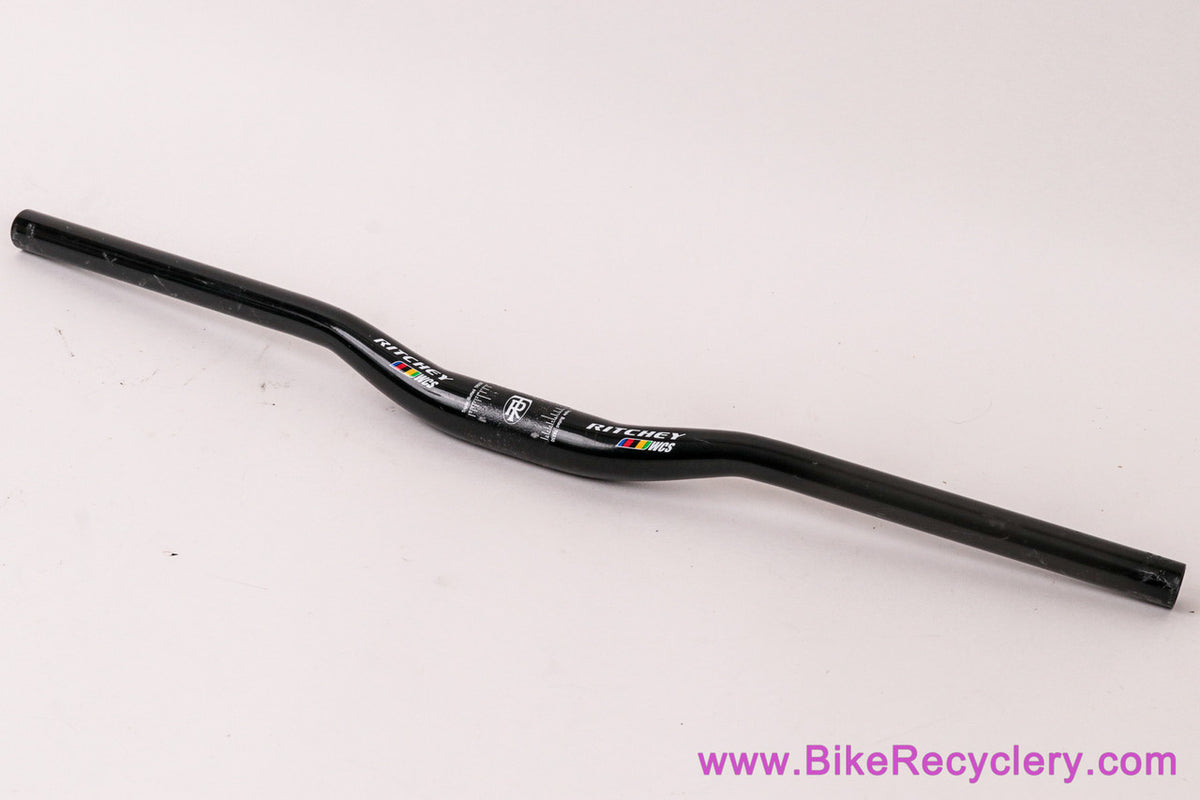 Ritchey WCS Riser Alloy MTB Handlebar: 660mm x 31.8mm - 2000's - Black (Near Mint)