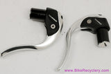 Tektro TL720 TT Brake Levers: Black / Silver Alloy (Near Mint)