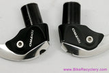 Tektro TL720 TT Brake Levers: Black / Silver Alloy (Near Mint)