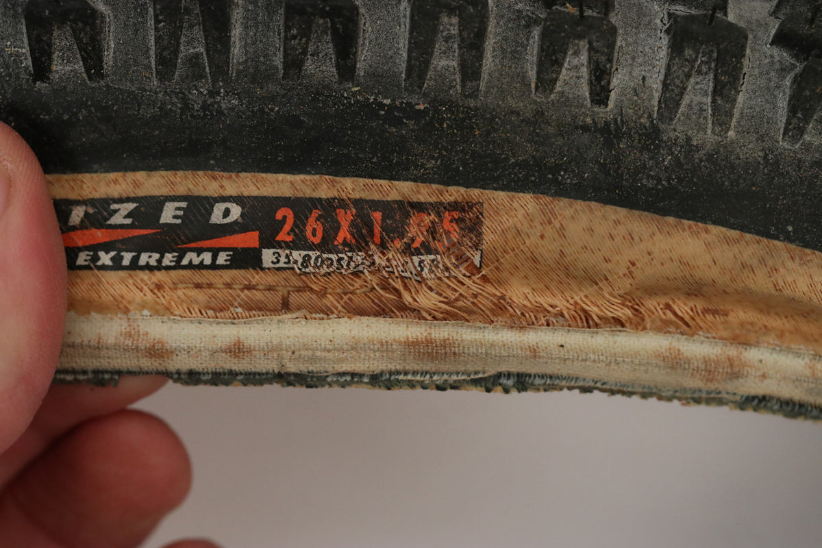 NOS Specialized Ground Control Extreme + Used GC II Gumwall Tires: 26 x 1.95 - Vintage 1990's - Folding (Extreme is Display Only)