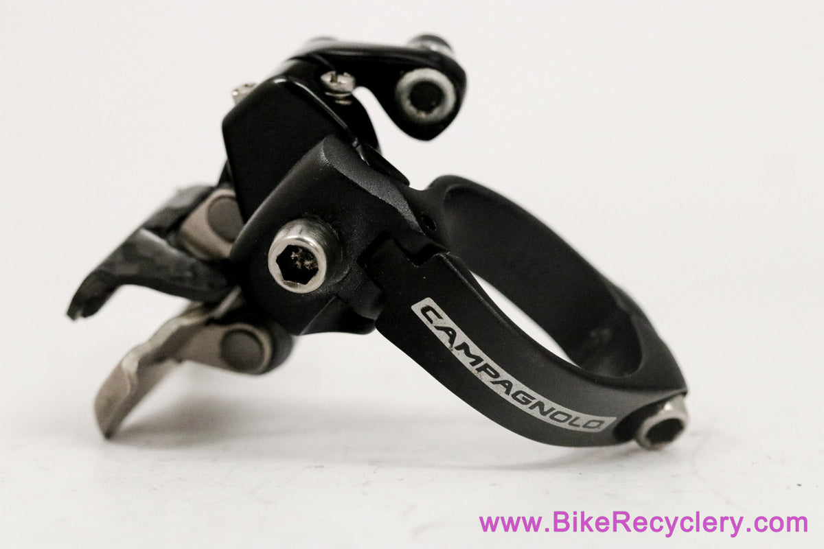Campagnolo Super Record 11s Front Derailleur: Braze On + 34.9mm Clamp Adapter - Mechanical - FD11-SR2B - 2011-2014(MINT Almost New)