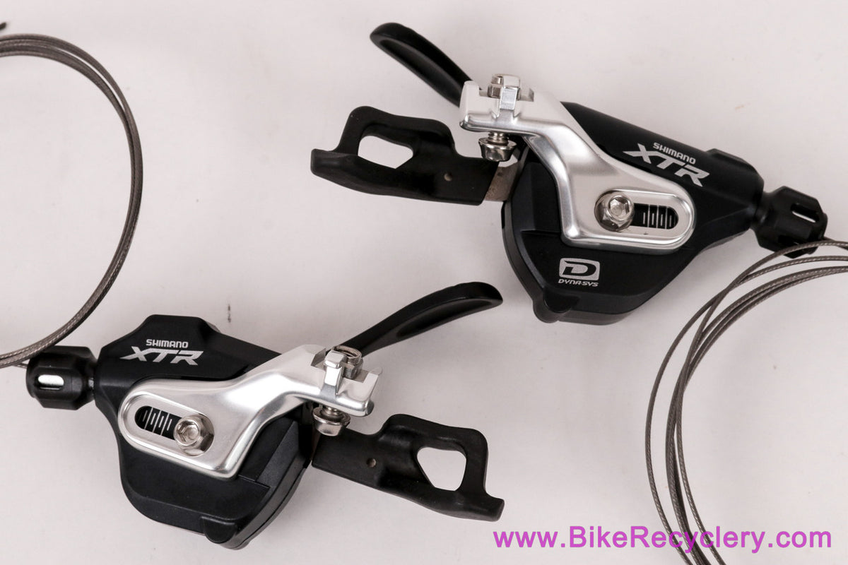 Shimano XTR 980 SL-M980-A Trigger Shifters: 3x10 - I-Spec (New Take-Off)