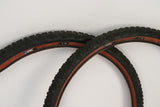 IRC Mythos XC Tires: 26 x 2.1" - Red Skinwall - Vintage 1990's / 2000's - Folding (Near Mint)