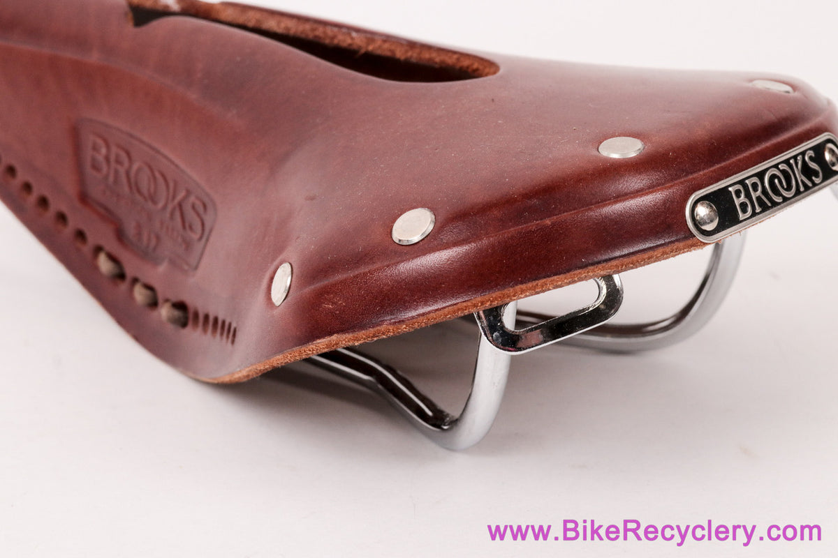 Brooks B17 Narrow Carved / Imperial Leather Saddle: Laced - Brown (New w/Shop Wear)
