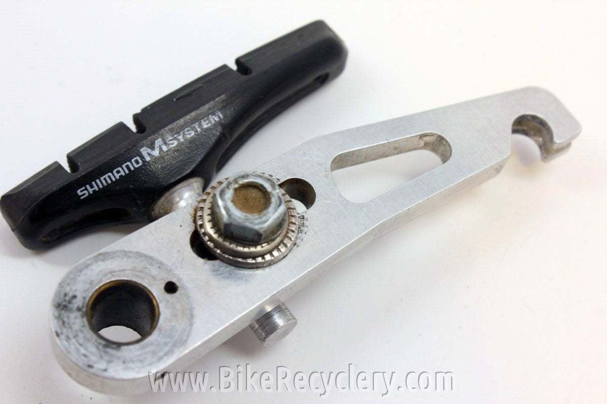 Prototype Machining Joe's Front Brake: Anodized Silver, CNC 1990s