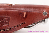 Brooks B17 Narrow Carved / Imperial Leather Saddle: Laced - Brown (New w/Shop Wear)