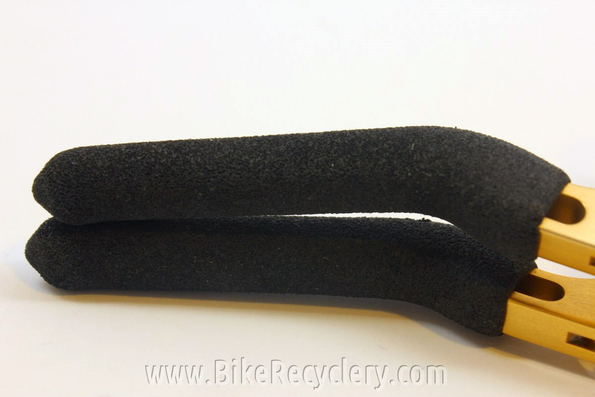 Kooka Racha Brake Levers: Gold, MINT