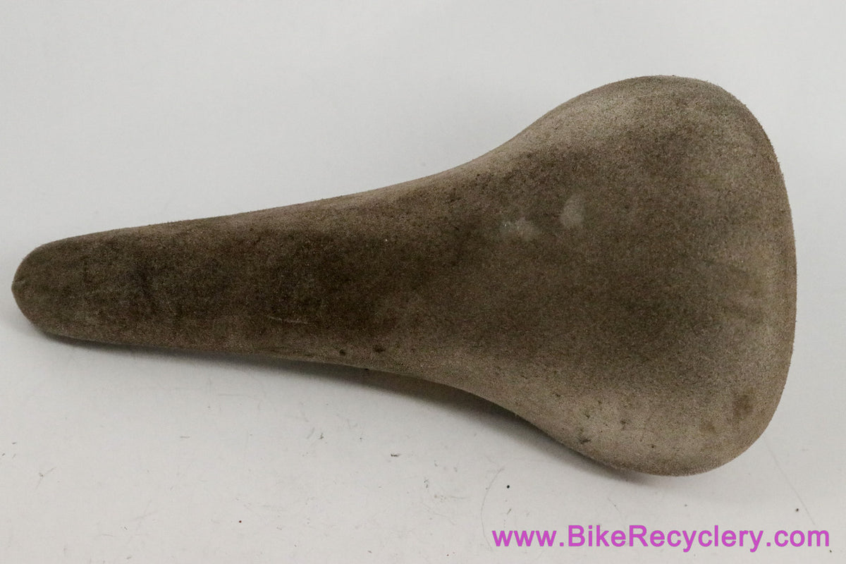 San Marco Corsaire 313 Suede Leather Saddle: Brown (Near Mint Low Miles)