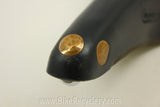 1990's Brooks Professional Special Saddle: Large Copper Rivets Black
