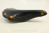 1990's Brooks Professional Special Saddle: Large Copper Rivets Black