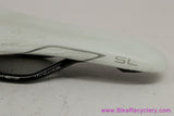 Selle Italia SL Kit Carbonio Saddle: White / Black - Manganese (EXC+)