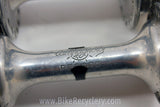 Campagnolo Nuovo/Super Record Hubset: Small Flange, 36H, W/ QRSkewers