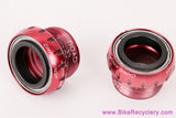 Chris King ThreadFit 24 Bottom Bracket: Red (No center shell)