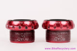 Chris King ThreadFit 24 Bottom Bracket: Red (No center shell)